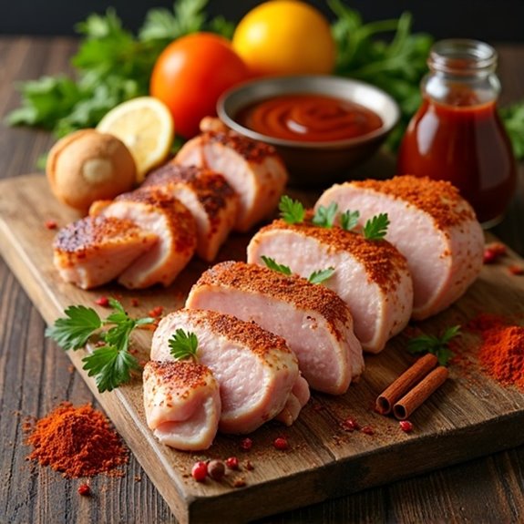 bar b que chicken ingredients list