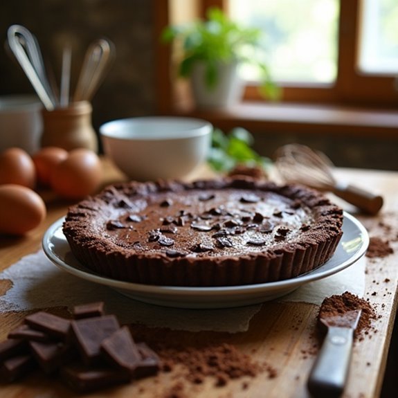 brownie pie preparation steps
