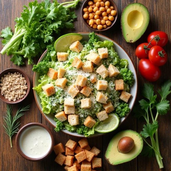caesar salad recipe variations
