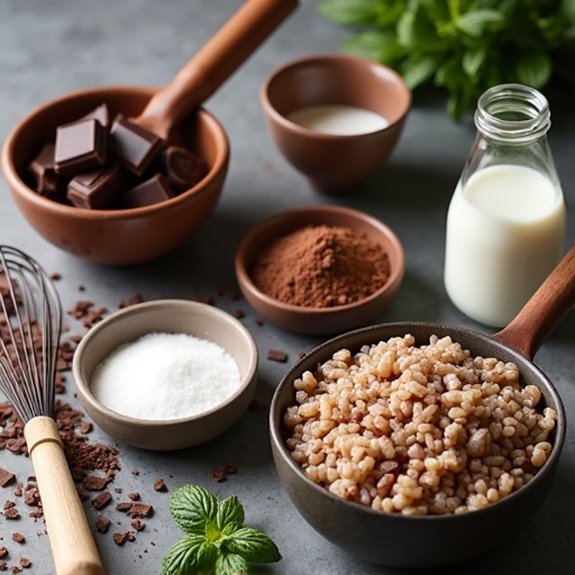 chocolate rice pudding recipe