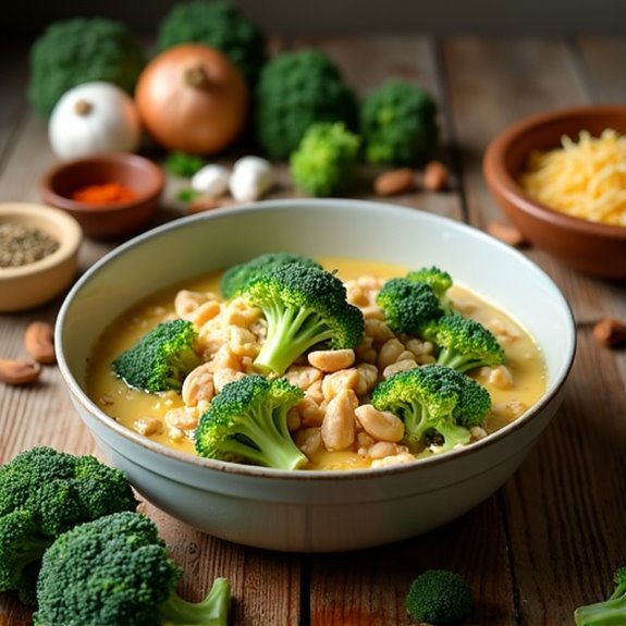 creamy broccoli chicken casserole