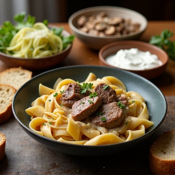 creative beef stroganoff variations