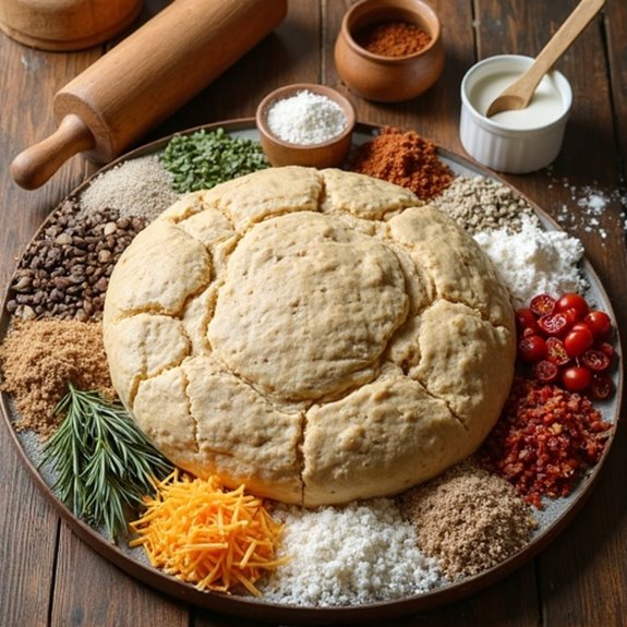 creative dough substitutions welcomed