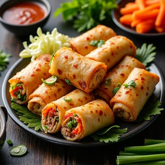 creative egg roll variations