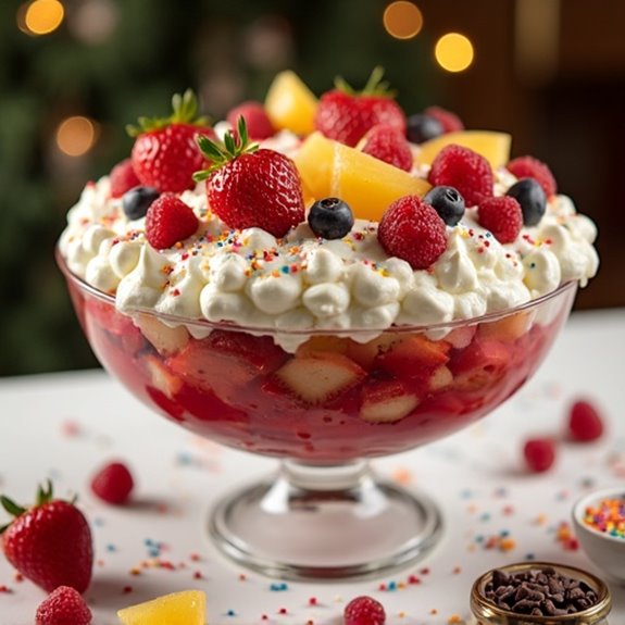 customizable punch bowl cake