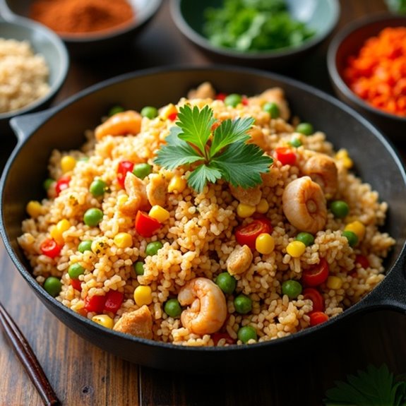 customizable skillet rice variations