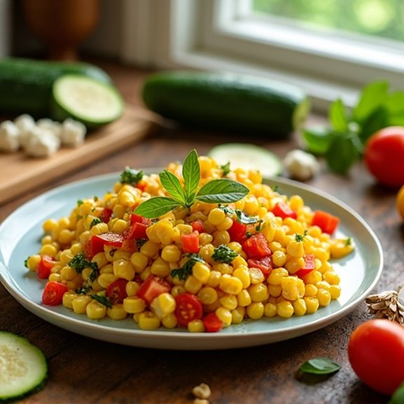 customize your corn scramble