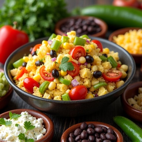 customize your cornbread salad