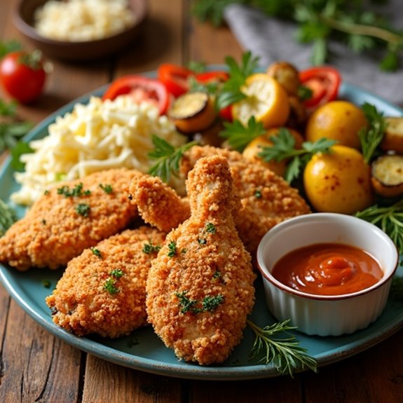 customize your oven fried chicken