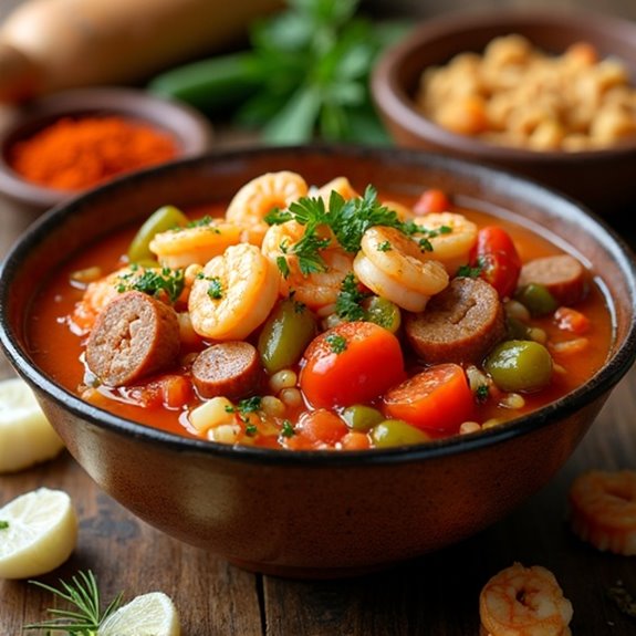 customize your seafood gumbo