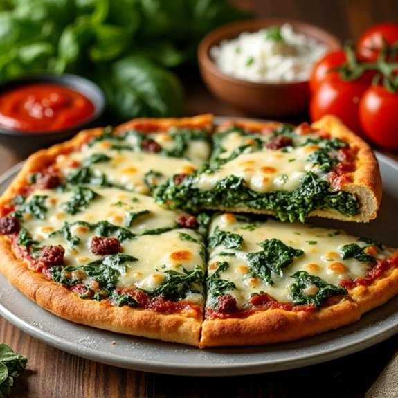 customize your stuffed pizza