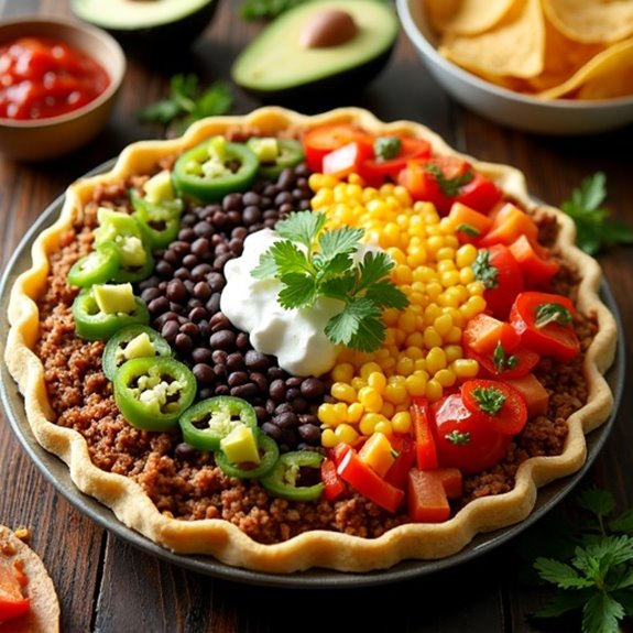 customize your taco pie