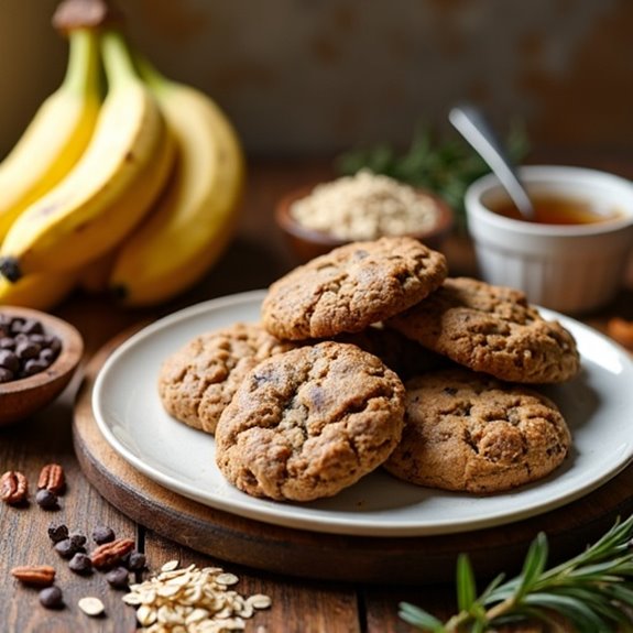 customizing banana oatmeal cookies