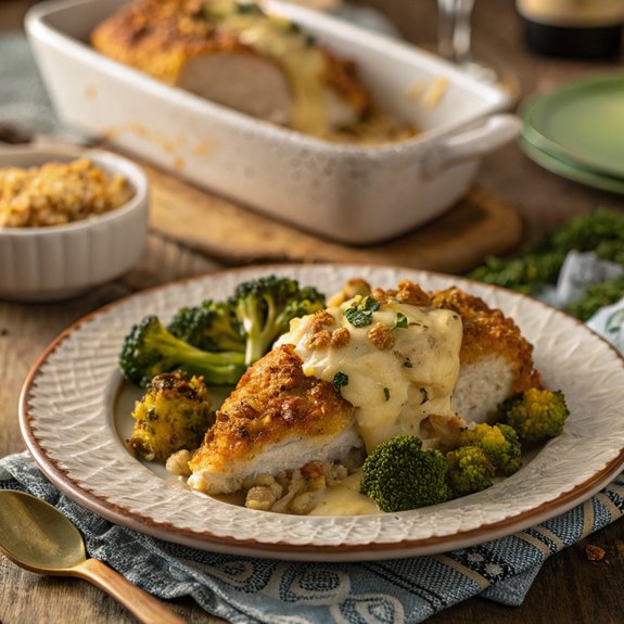 delicious chicken divan dish