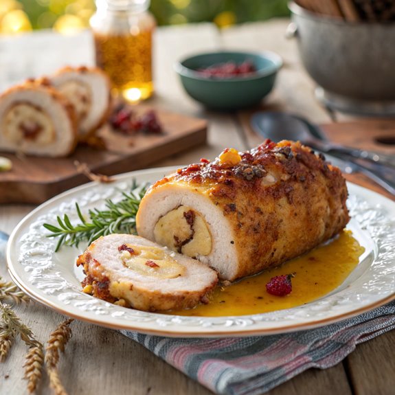 delicious gourmet chicken dish