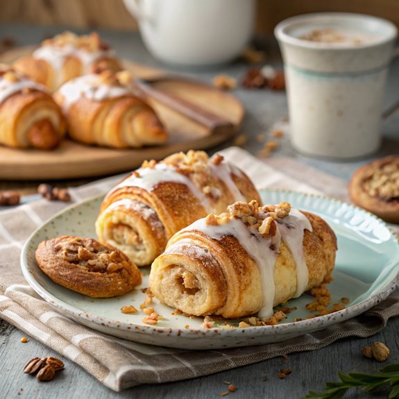 delicious nut filled pastries