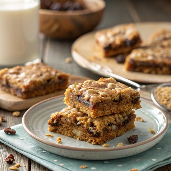 delicious oatmeal raisin bars