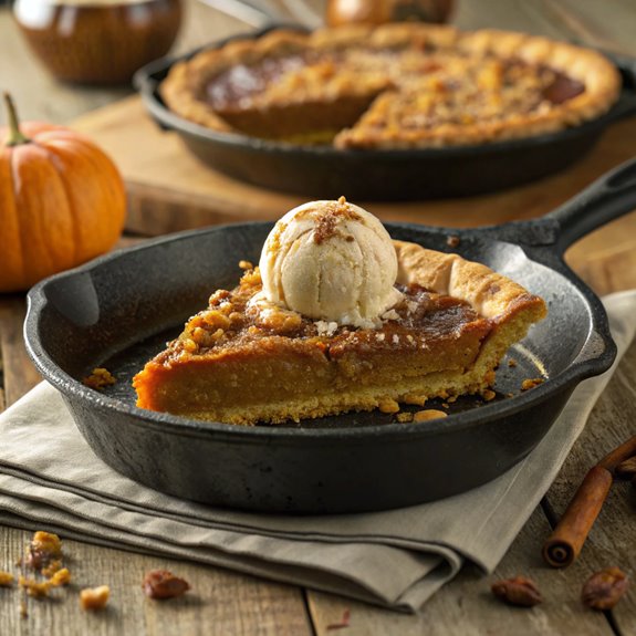 delicious pumpkin pie crunch