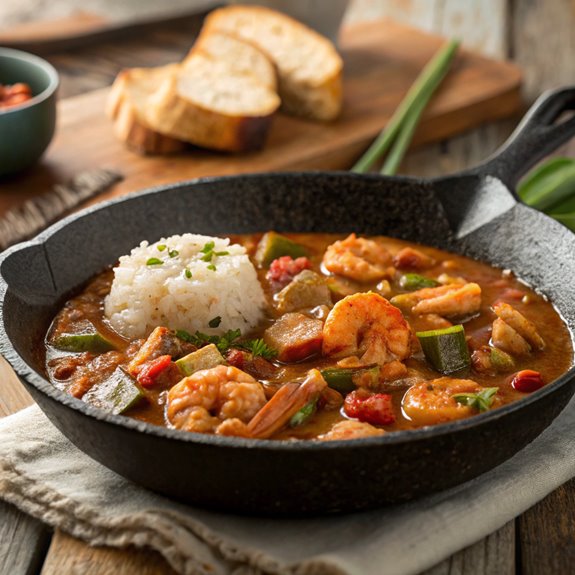 delicious seafood gumbo recipe