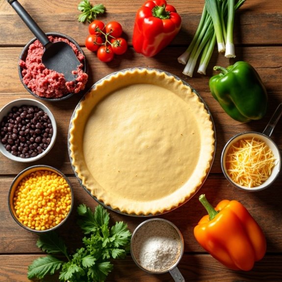 delicious taco pie ingredients