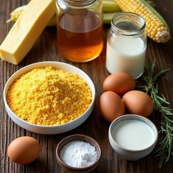essential ingredients for cornbread