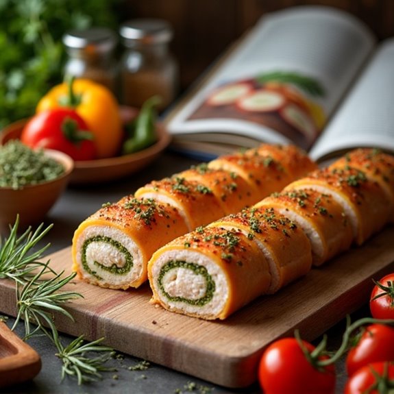 fancy chicken log recipe