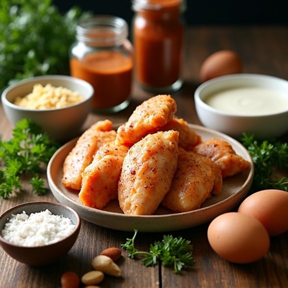 flavorful crispy oven chicken