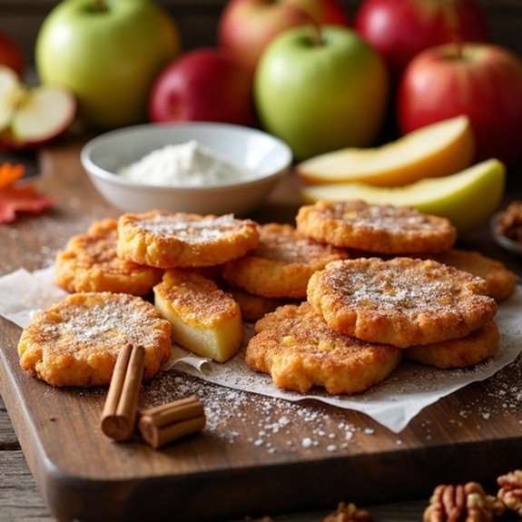 fried apple slices recipe