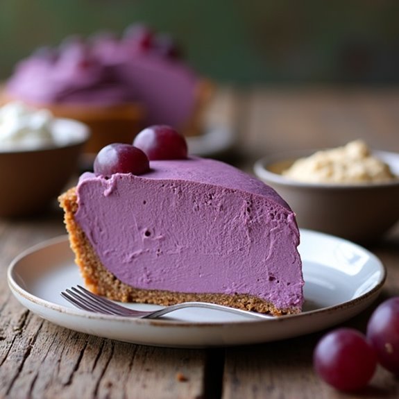 grape chiffon pie variations