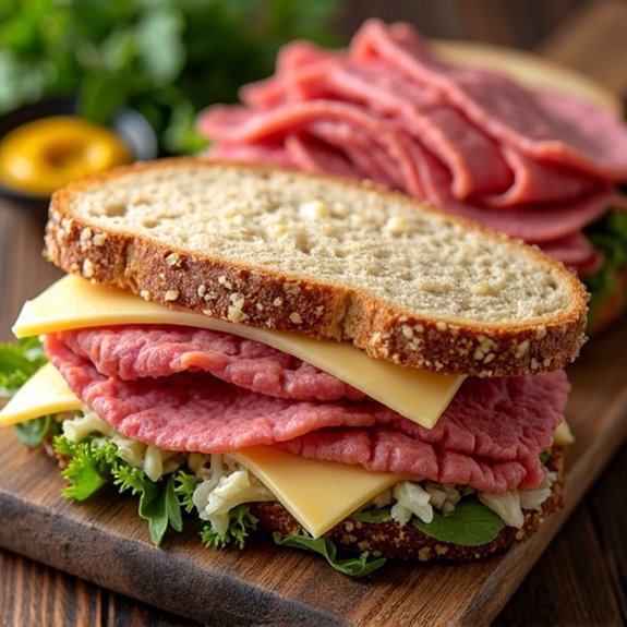 healthy lo cal reuben ingredients