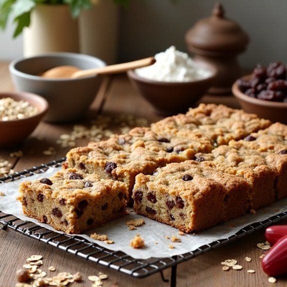 oatmeal raisin bars recipe