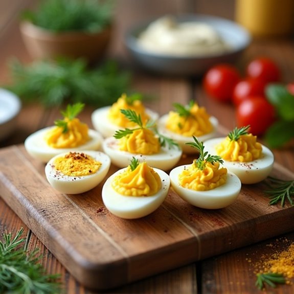 perfectly creamy deviled eggs