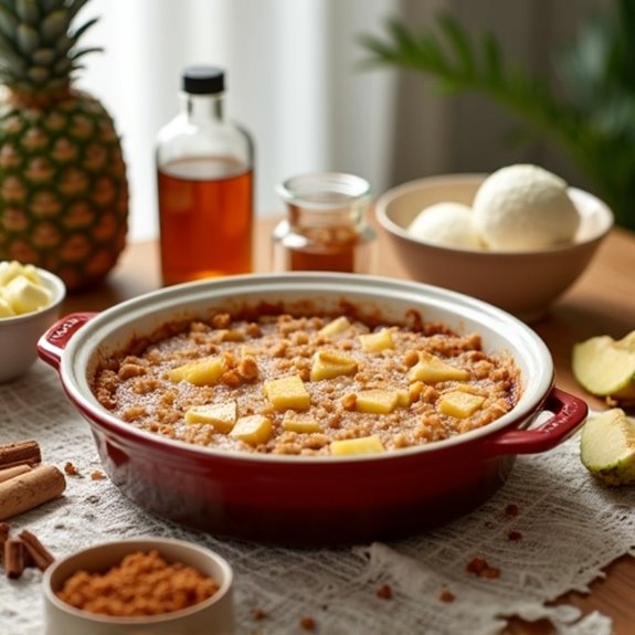 personalize your pineapple brown betty