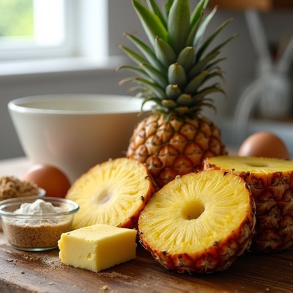 pineapple upside down cake ingredients