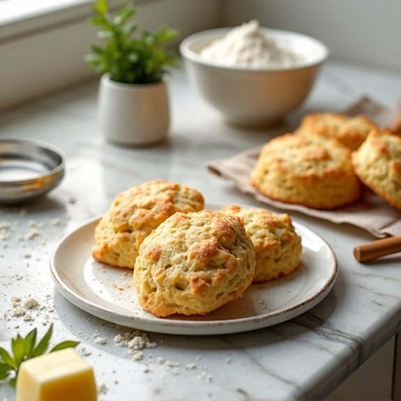 prepare angel flake biscuits