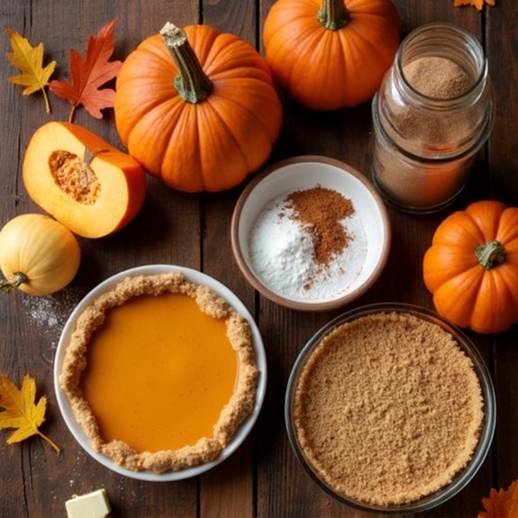 pumpkin pie crunch ingredients