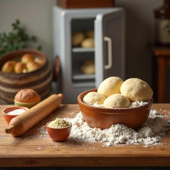 refrigerator rolls dough preparation