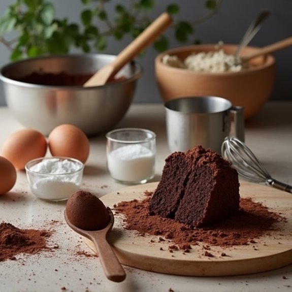 rich chocolate cake preparation