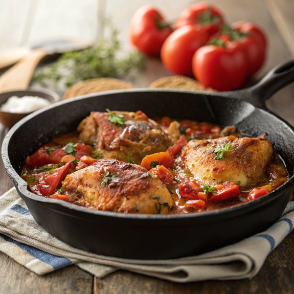savory chicken cacciatore recipe