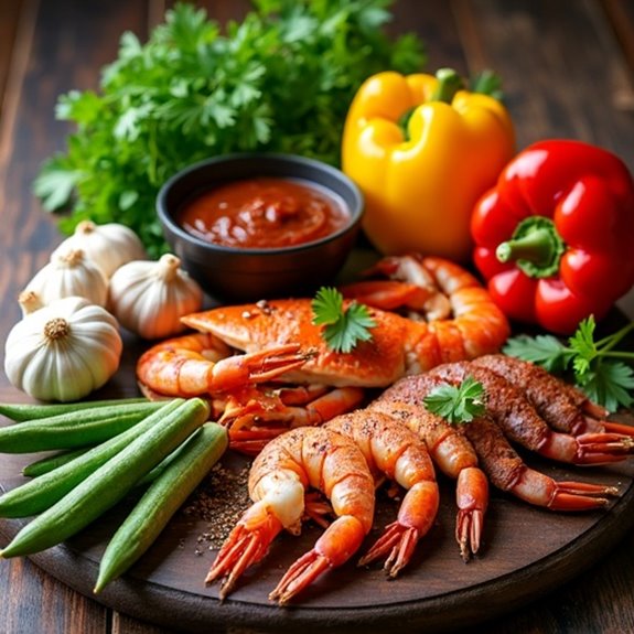 seafood gumbo rich flavors