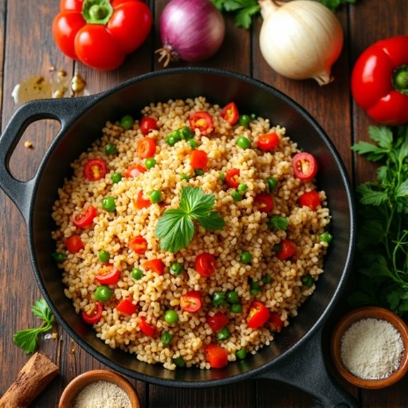 skillet rice with ground beef
