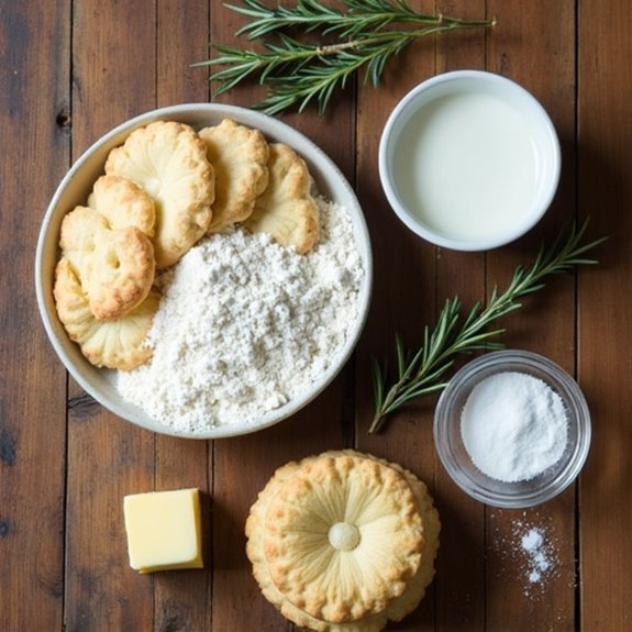 soft flaky biscuit ingredients