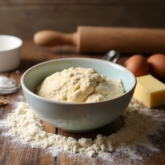 sweet dough preparation steps