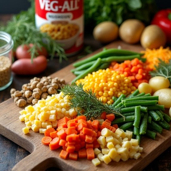 veg all casserole ingredient list