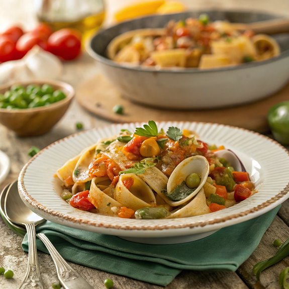 veggie clam pasta sauce