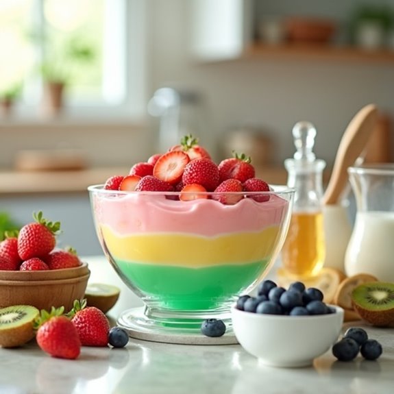 yogurt jello preparation steps
